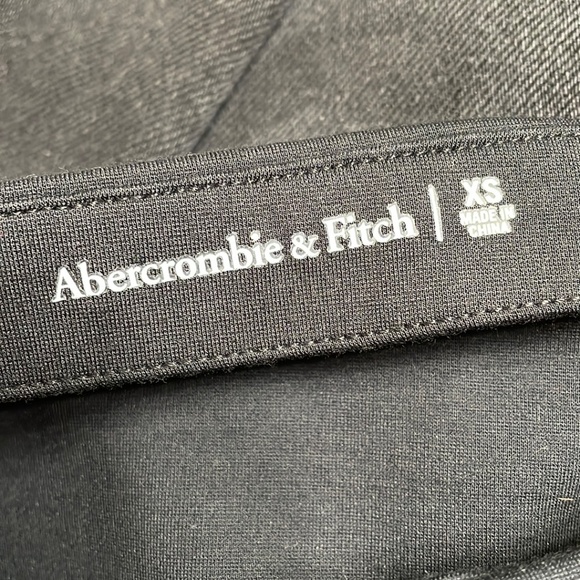 Abercrombie & Fitch Ponte Curved Hem Mini Skirt - Picture 5 of 6